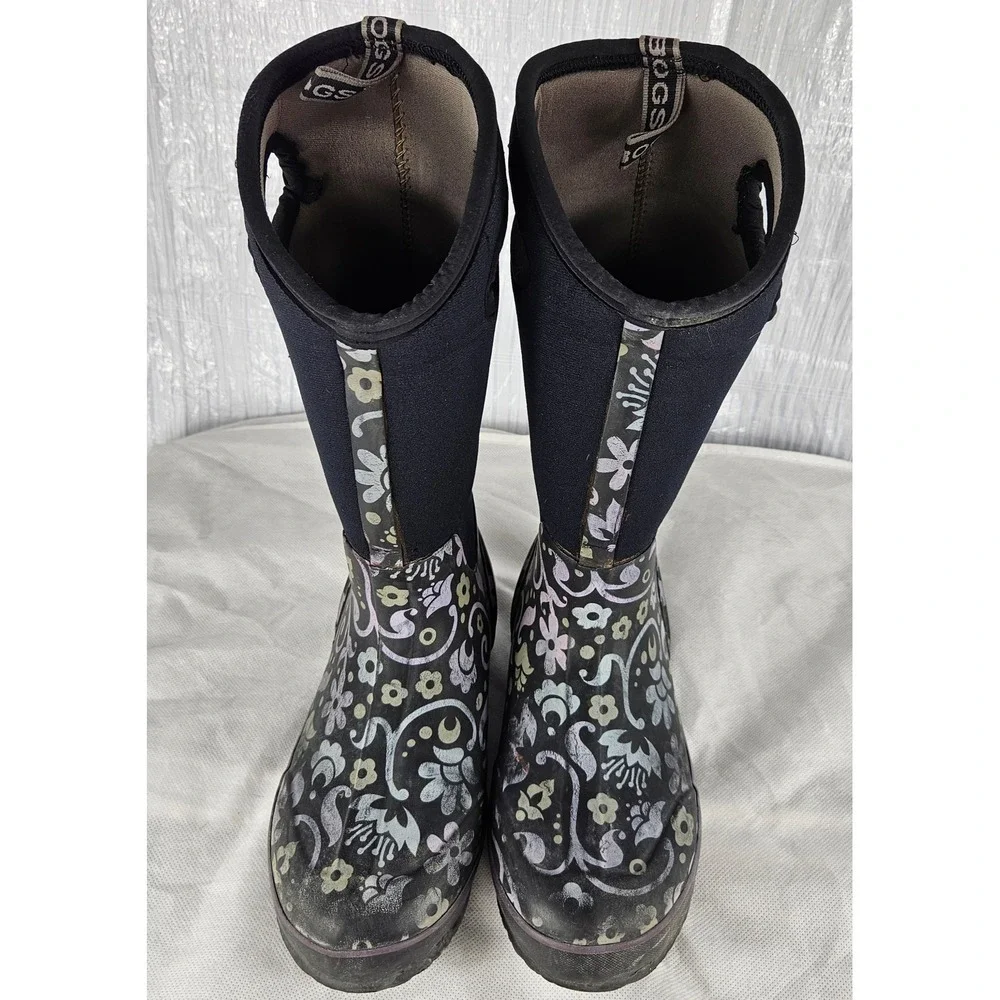 BOGS Womens 9 Classic High Corsage Muck Rain Winter Boots Floral Waterproof